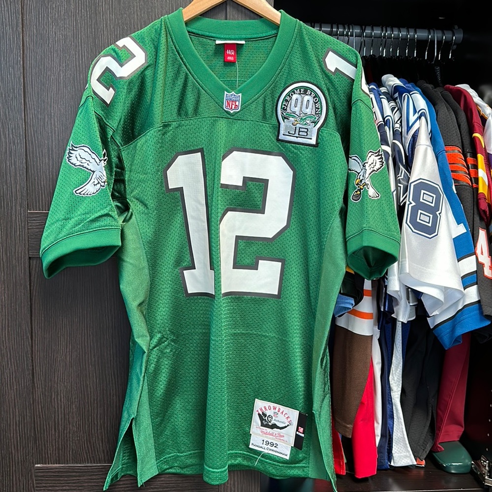 Randall Cunningham Philadelphia Eagles Mitchell & Ness 1992 Authentic NFL Jersey - Picture 1 of 10